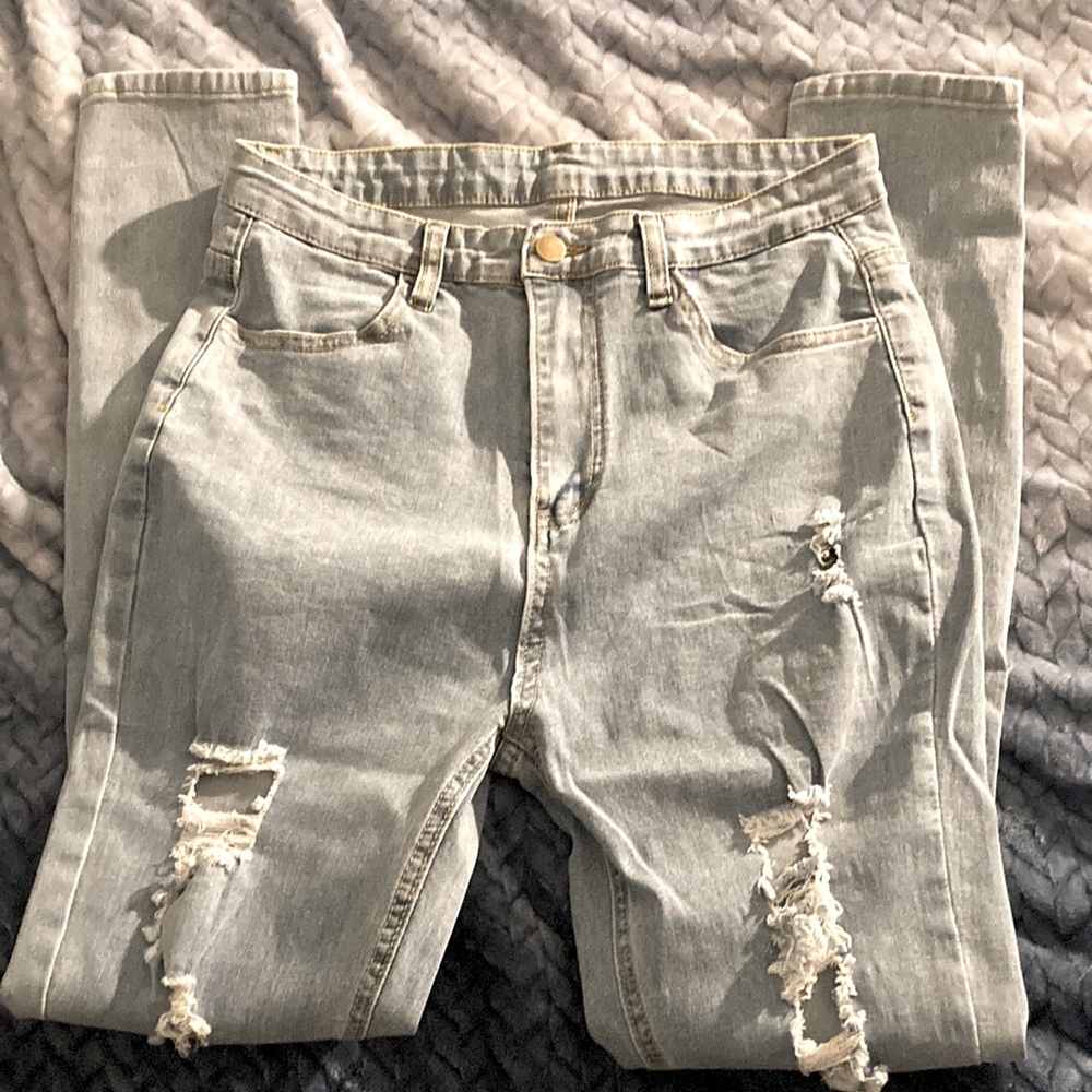 The size is 8/10 a large . They have not been worn before , the quality is good.